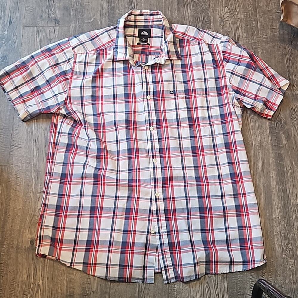 Quicksilver Regular Fit Men's XXL Button Down Shirt